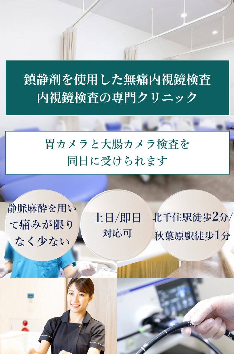 グループ院全体で毎月1,000件以上の検査実績/日本最大規模の内視鏡クリニック